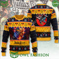 Judas Priest Invincible Shield Album 3D Ugly Sweater