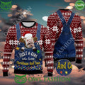 Just A Girl Who Loves Cow Ugly Christmas Sweater Jumper