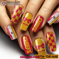 Kansas City Chiefs Women Custom Nails Set