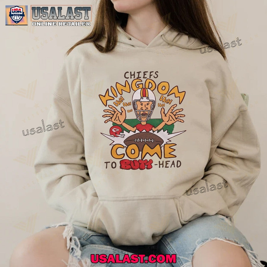 Kansas City Chiefs x Beavis and Butthead Unisex Tee Shirt, Sweatshirt
