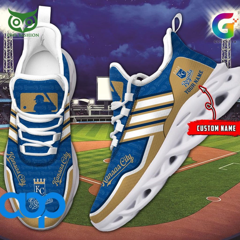 Kansas City Royals MLB Personalized New Max Soul Sneaker