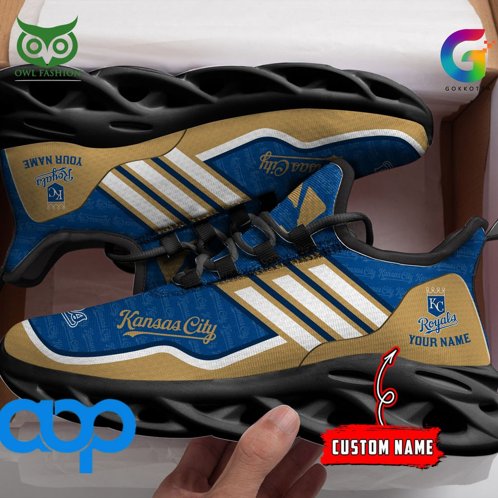 Kansas City Royals MLB Personalized New Max Soul Sneaker