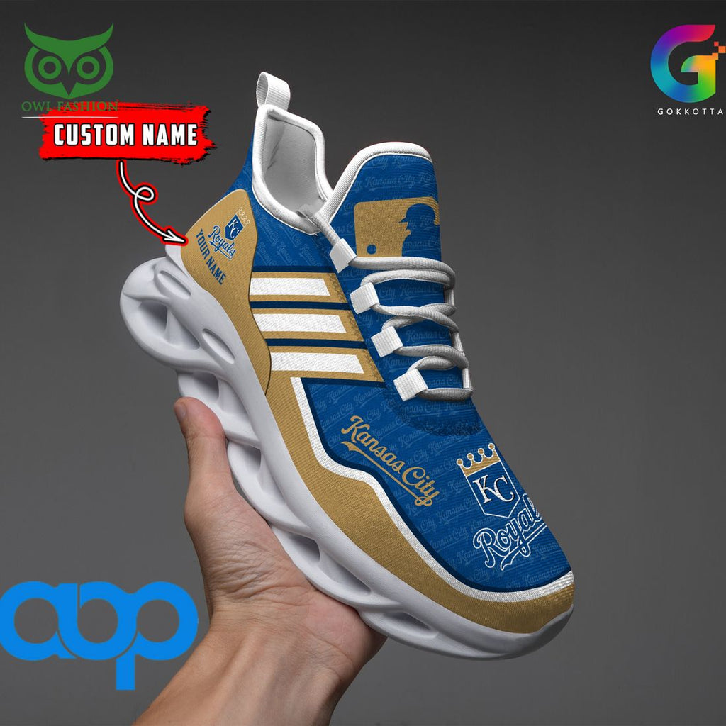 Kansas City Royals MLB Personalized New Max Soul Sneaker