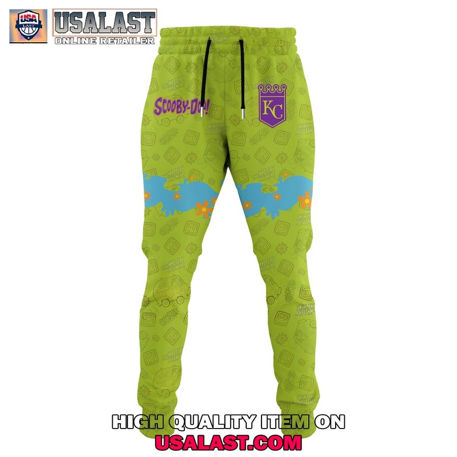 Kansas City Royals Scooby Doo Night 3D Hoodie Set