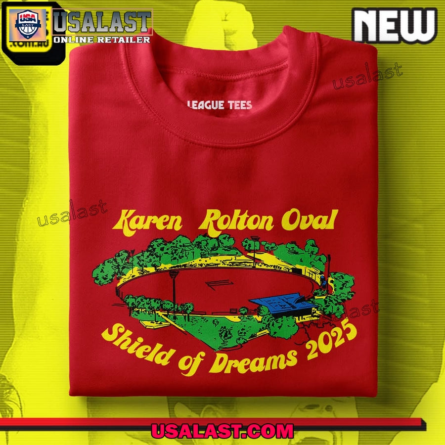 Karen Rolton Oval Shield of Dreams Tee Shirt