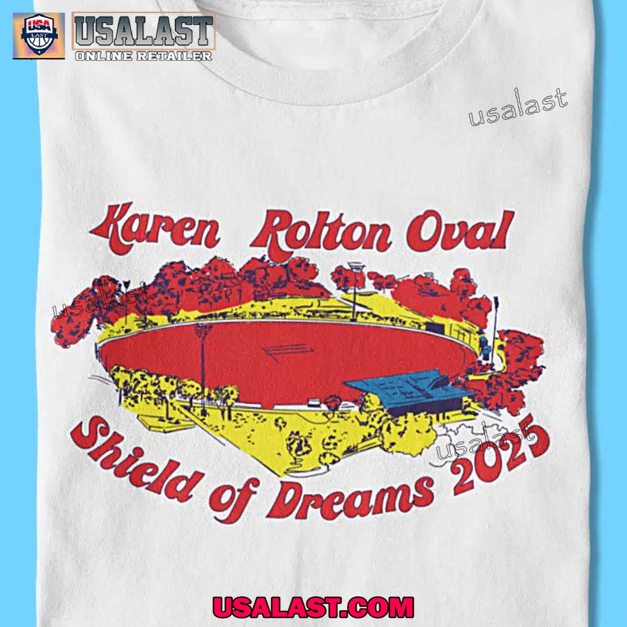 Karen Rolton Oval Shield of Dreams Tee Shirt