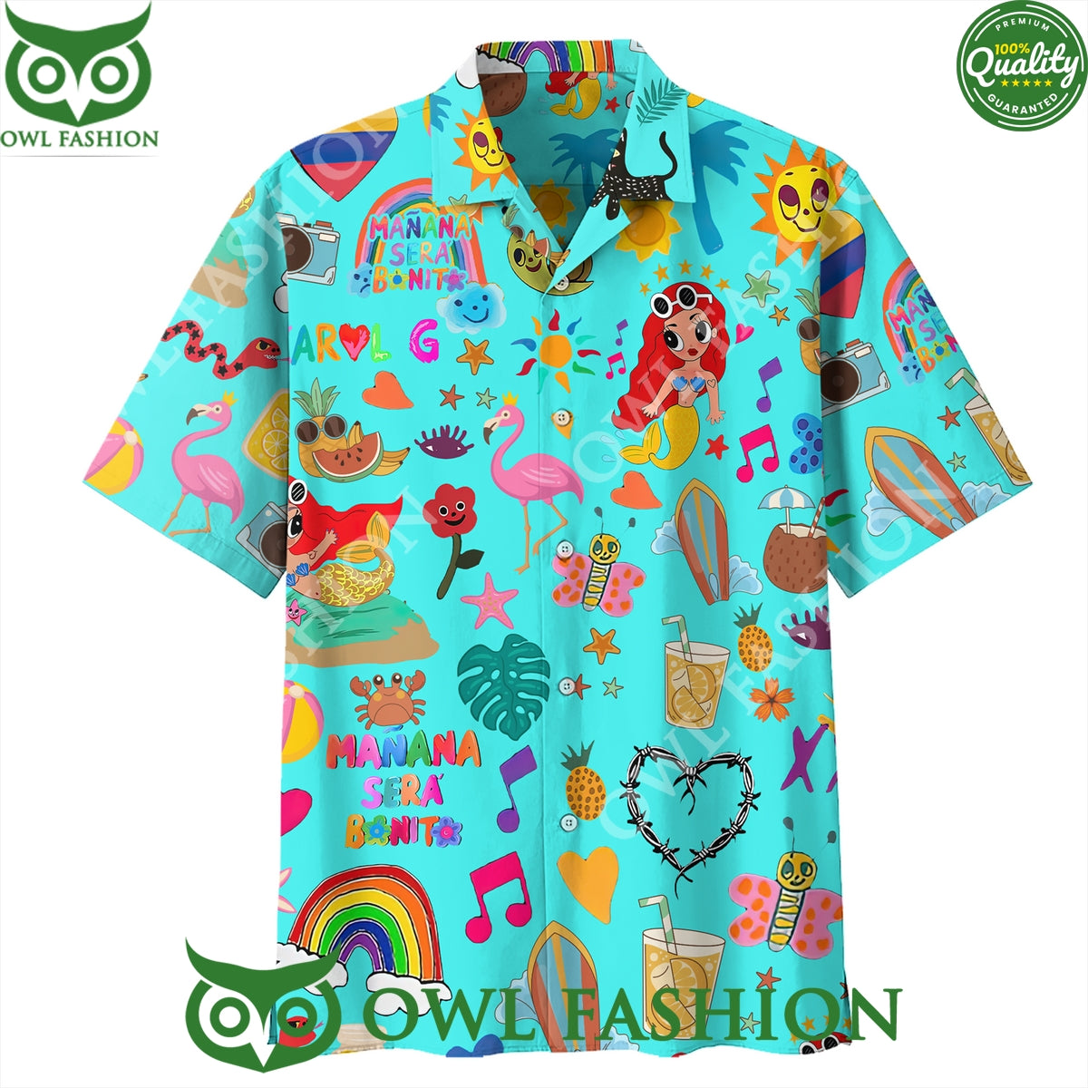 Karol G Manana Sera Bonito Cute Hawaiian shirt
