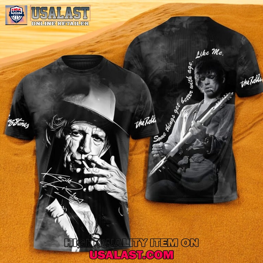 Keith Richards It’s Only Rock N Roll 3D Shirt