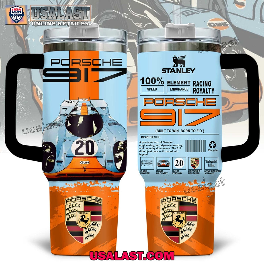 Porsche 917 Racing Royalty 40oz Tumbler Cup