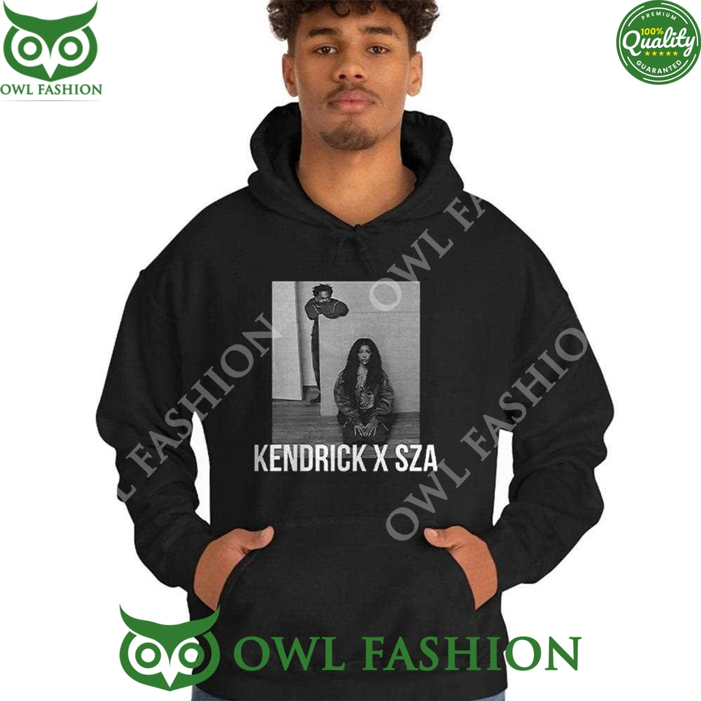 Kendrick Lamar & Sza 2025 Grand National Tour Black t Shirt