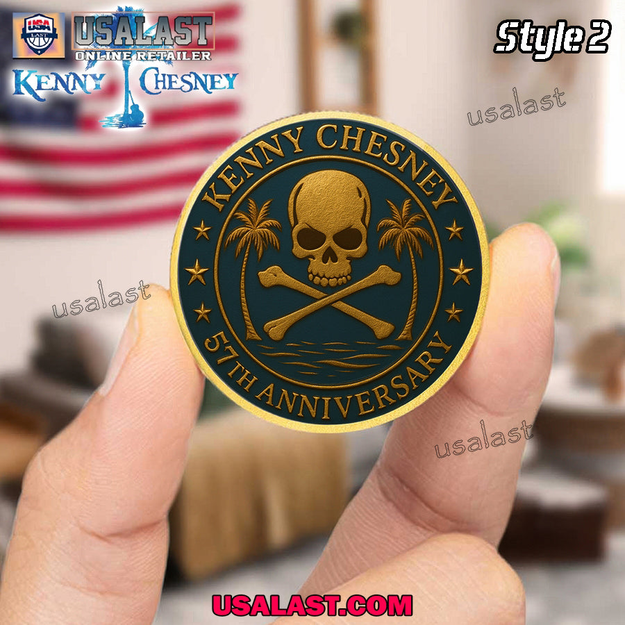 Kenny Chesney 57th Anniversary Commemorative Coin