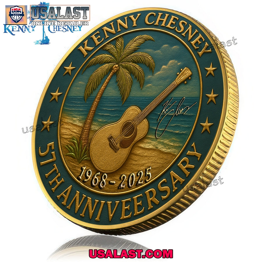 Kenny Chesney 57th Anniversary Commemorative Coin