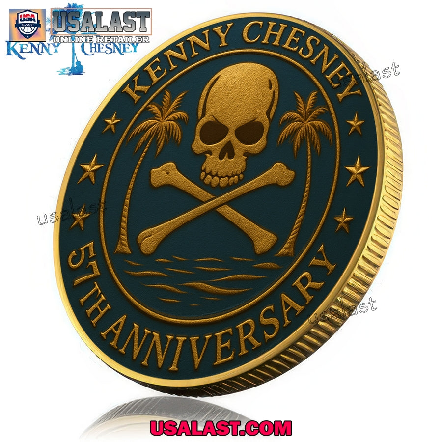 Kenny Chesney 57th Anniversary Commemorative Coin