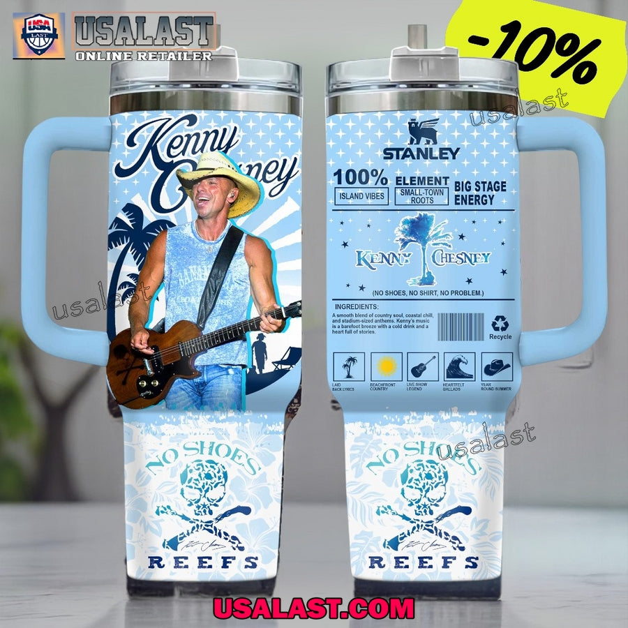 Kenny Chesney Island Vibes 40oz Tumbler