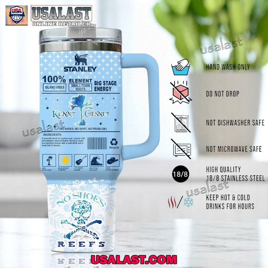 Kenny Chesney Island Vibes 40oz Tumbler