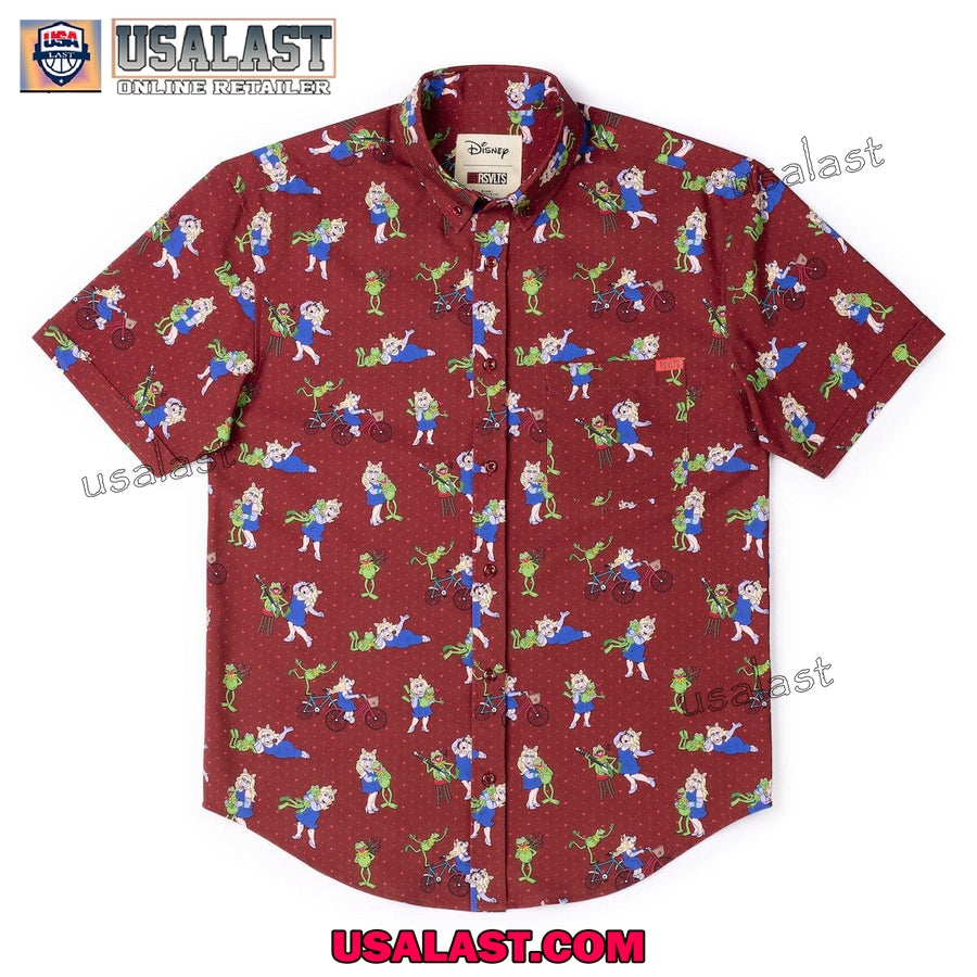 Kermit and Miss Piggy The Muppets Hawaiian Shirt