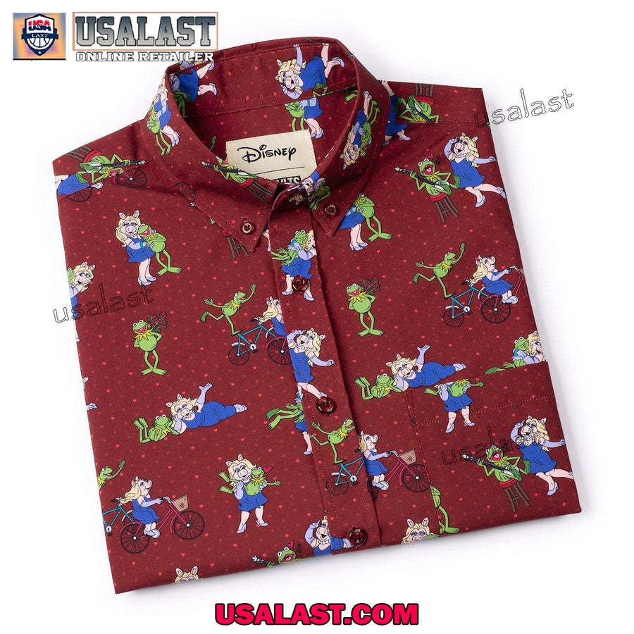 Kermit and Miss Piggy The Muppets Hawaiian Shirt