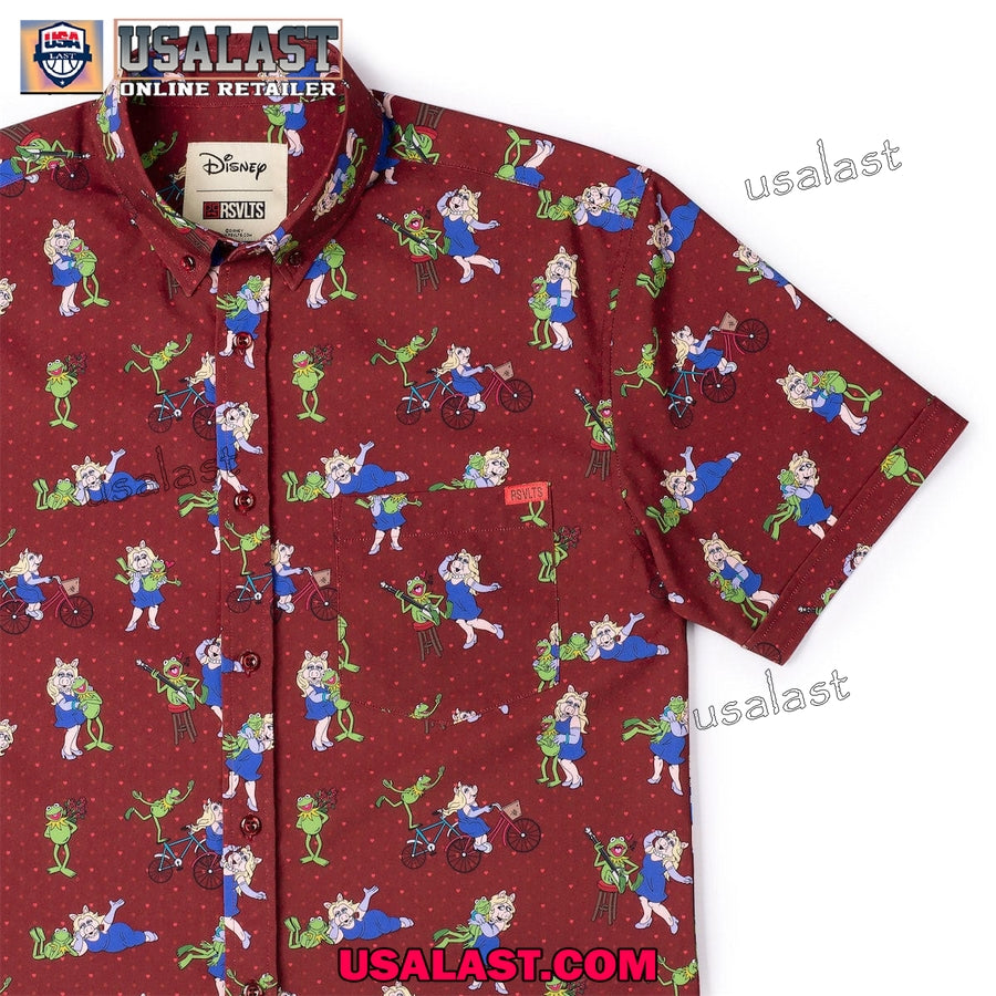 Kermit and Miss Piggy The Muppets Hawaiian Shirt