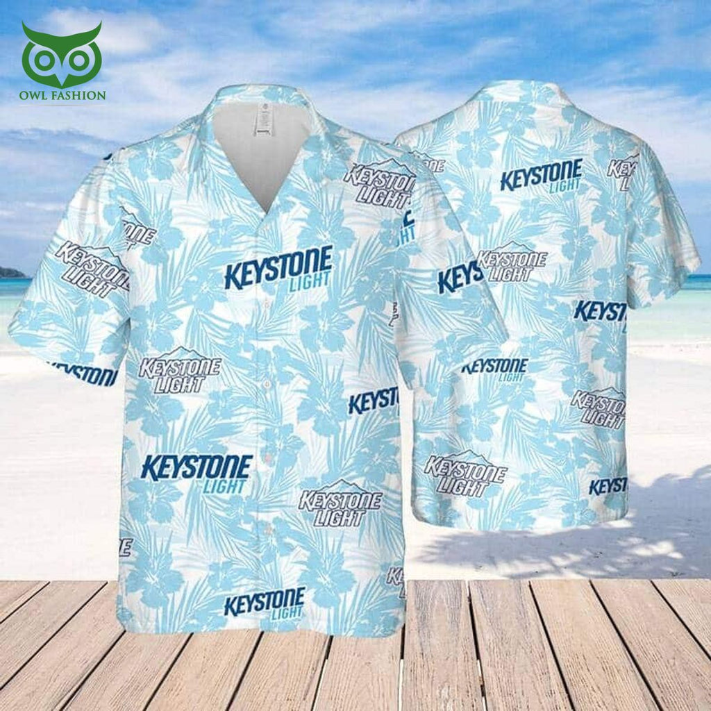 Keystone Light Beer Hawaiian Shirt Beach Lovers Gift
