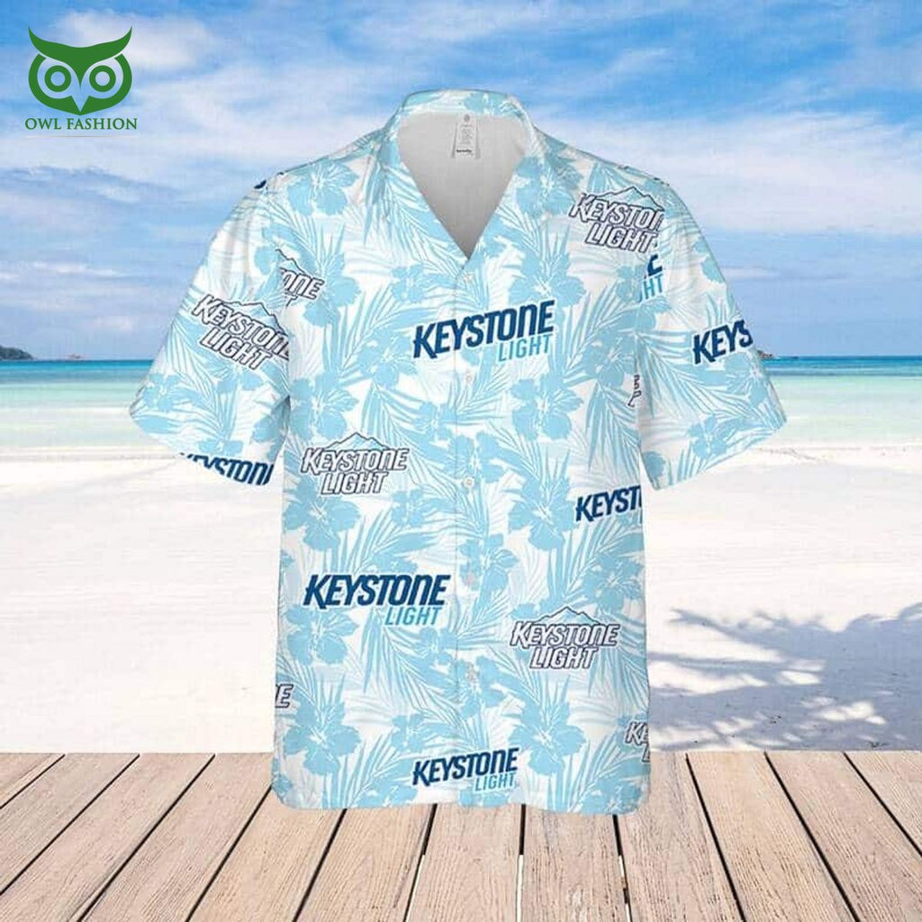Keystone Light Beer Hawaiian Shirt Beach Lovers Gift