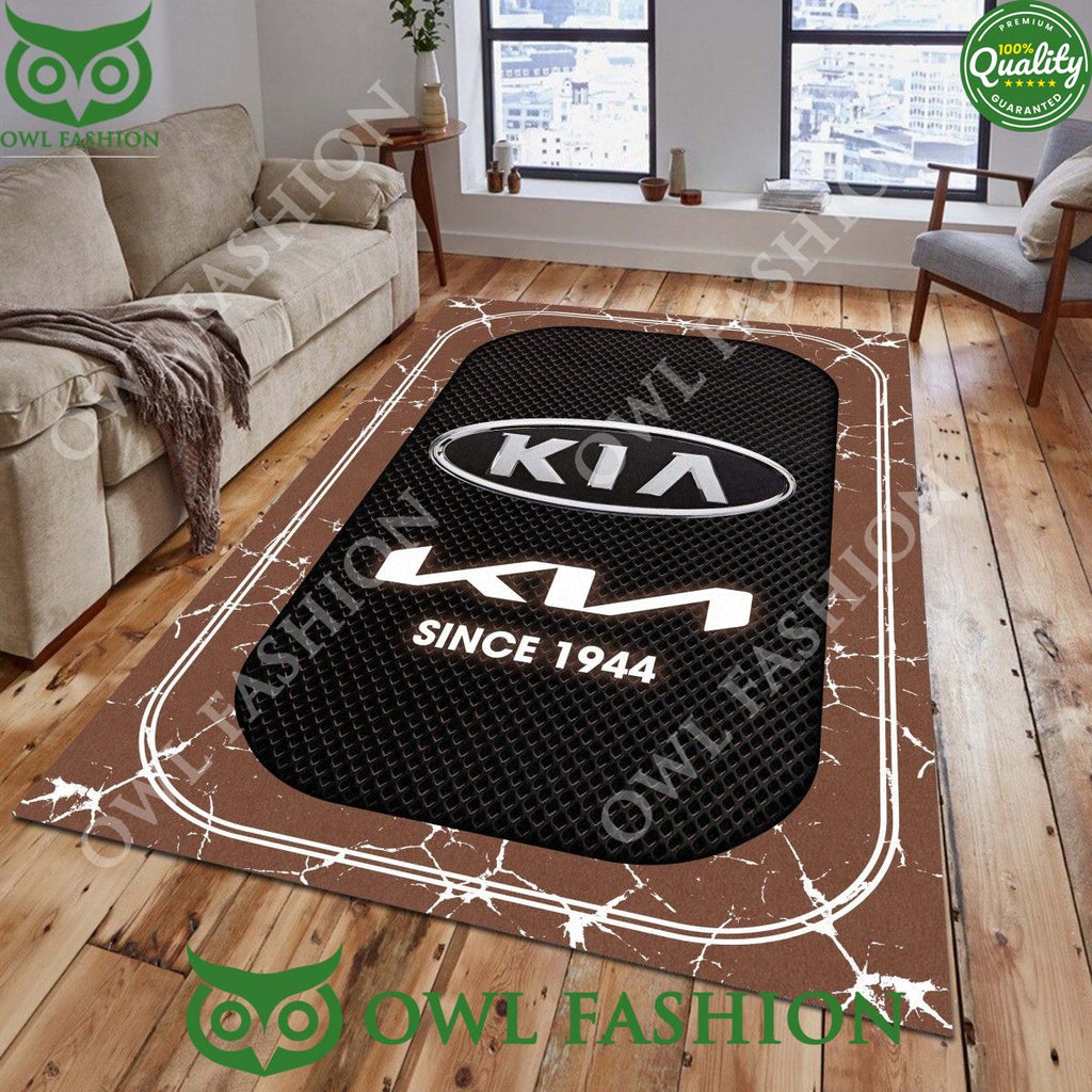 Kia 1944 Luxury Car Lightning Rug carpet for living room