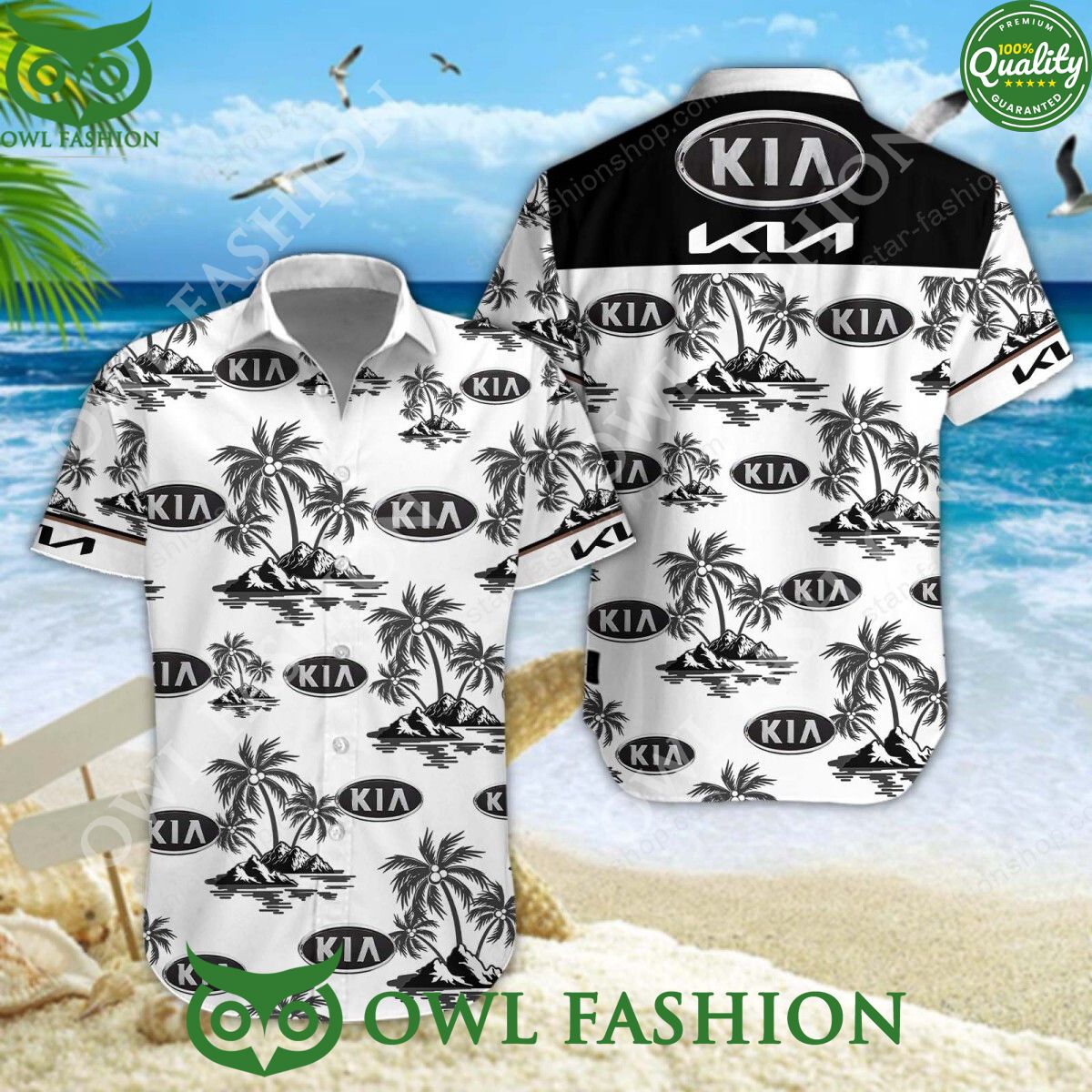 Kia Custom Color 2024 Hawaiian Shirt Short
