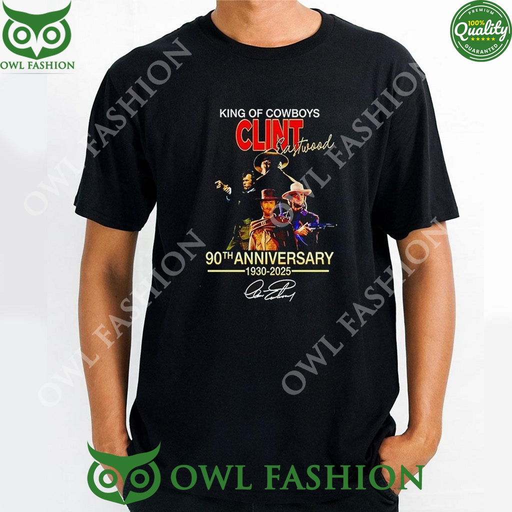 King Of Cowboys Clint Eastwood 90th Anniversary 1930 2025 sweatshirt