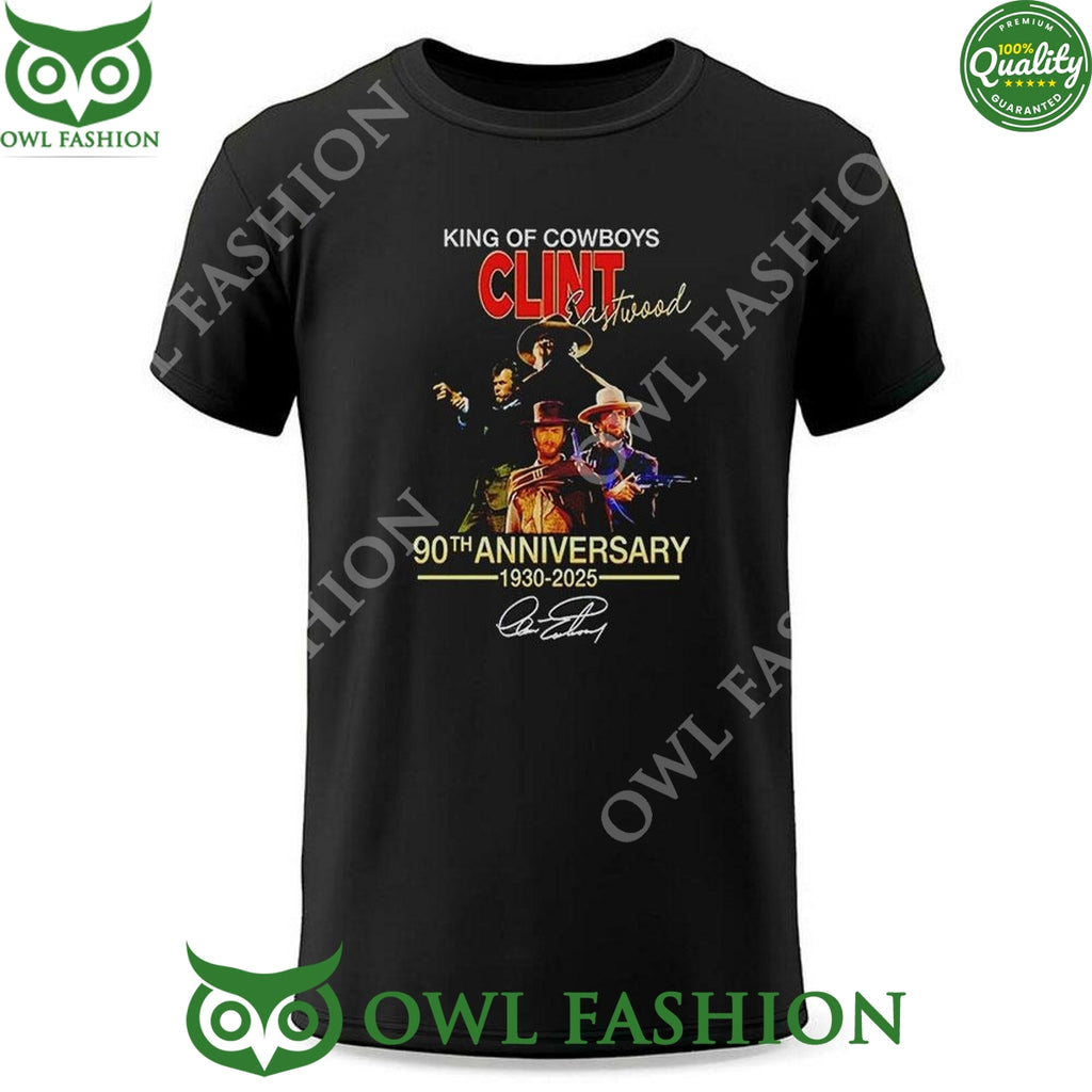 King Of Cowboys Clint Eastwood 90th Anniversary 1930 2025 sweatshirt