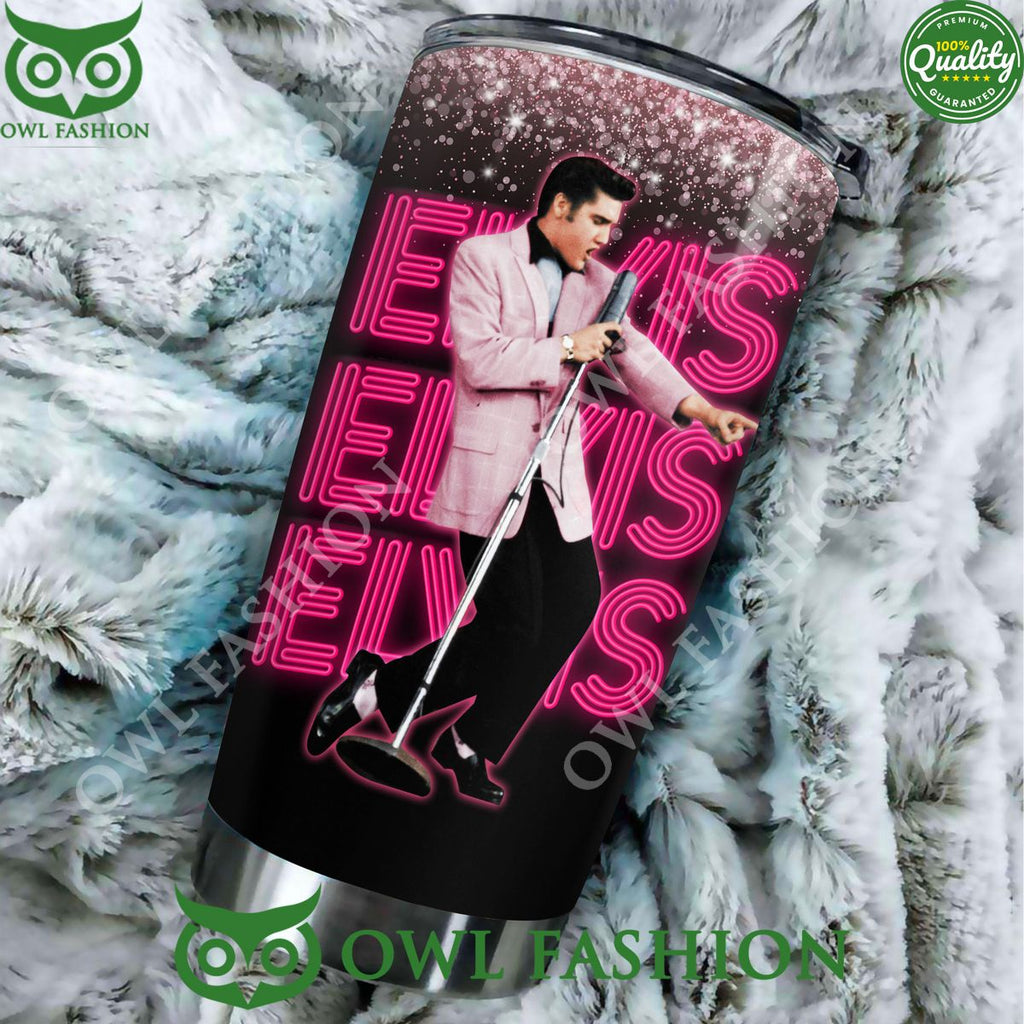 King Of Rock Legend Elvis Presley Tumbler Cup