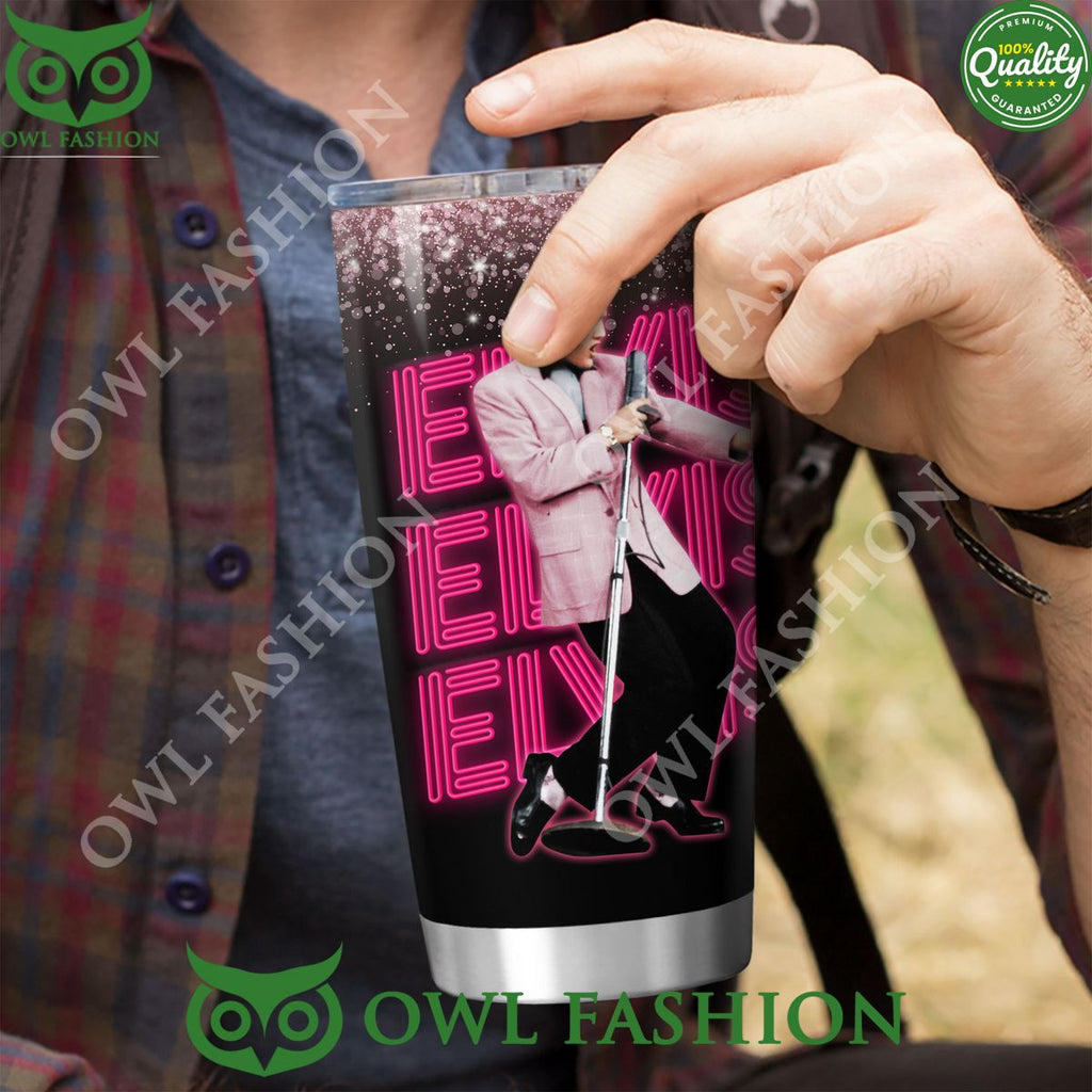 King Of Rock Legend Elvis Presley Tumbler Cup