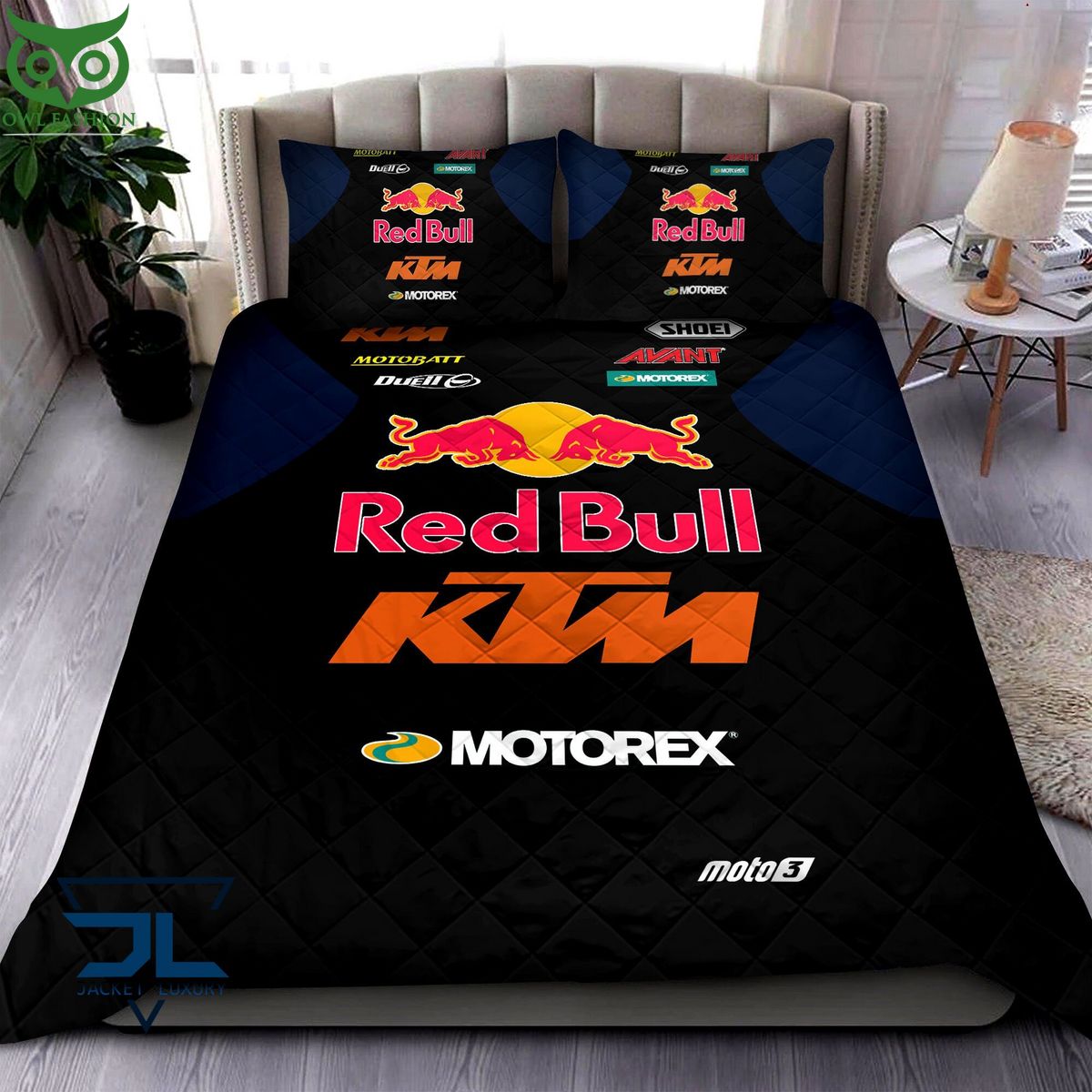 KTM Factory Racing Quilt Bedding Set