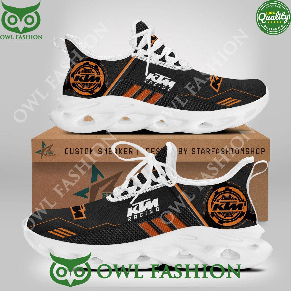 KTM Racing Car Automobile Max Soul Shoes 2024