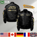 KTM Racing Custom Flag 3D Bomber Jacket