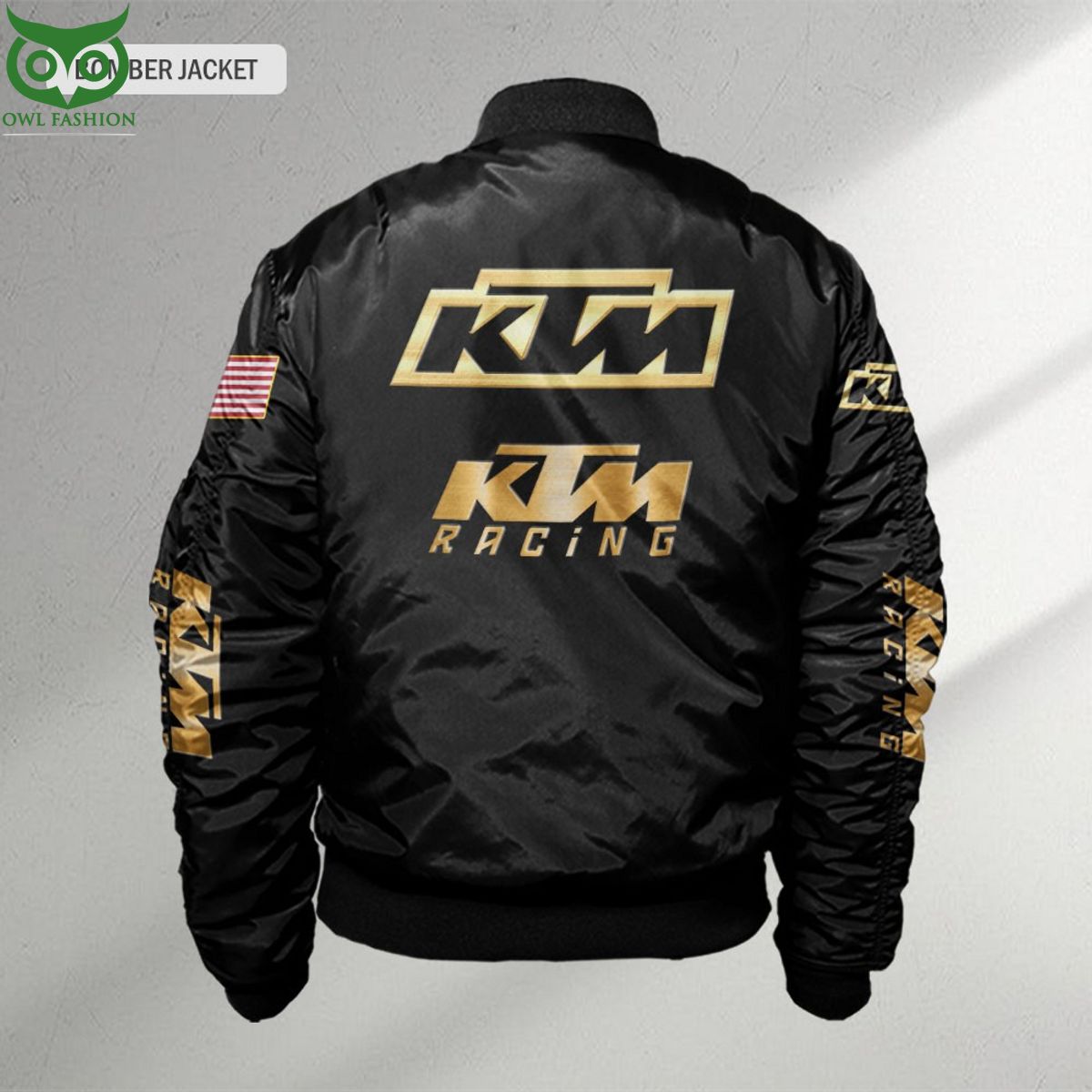 KTM Racing Motor Custom Flag 3D Bomber Jacket