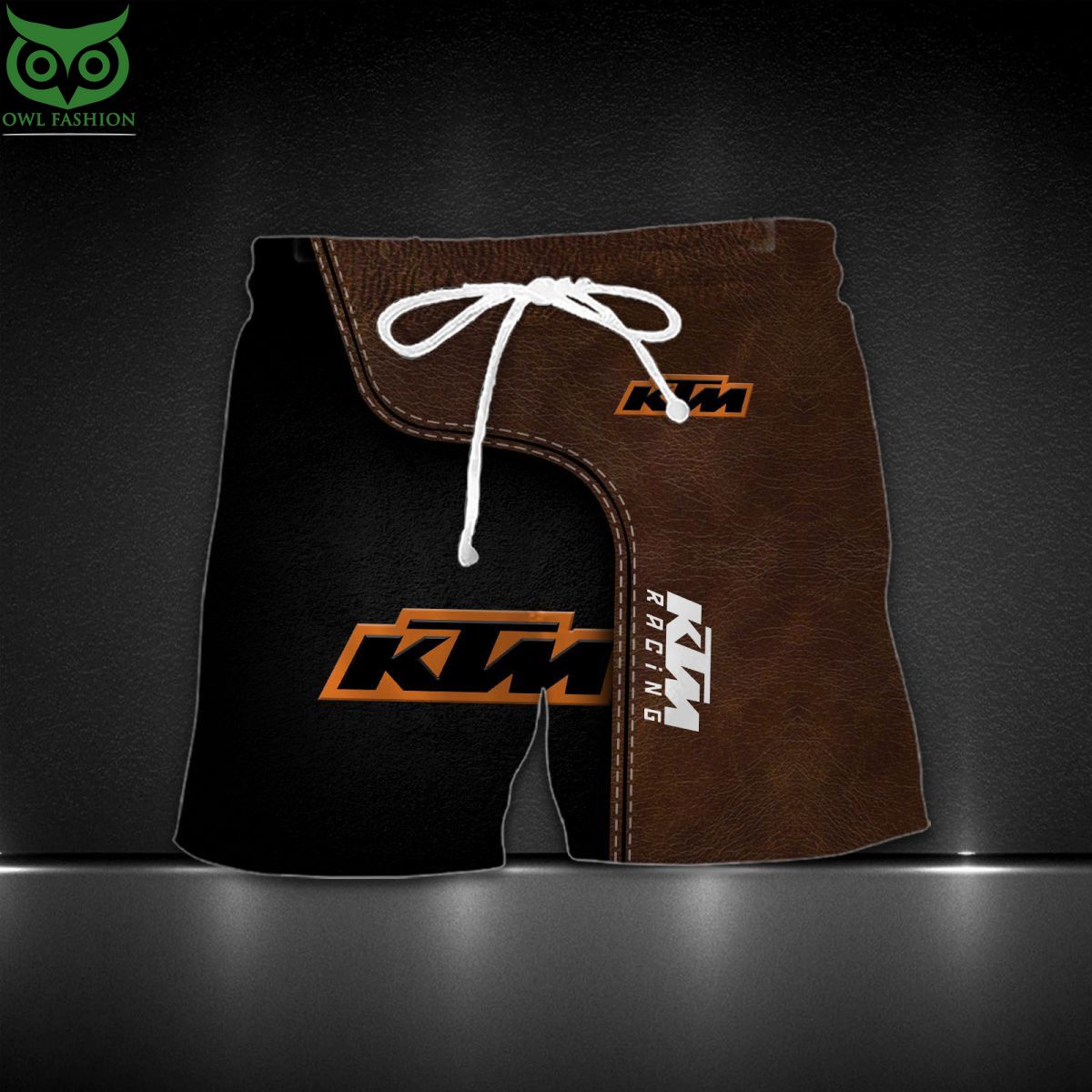 KTM Racing Motorcycle Brand Custom Hawaiian Shirt Short