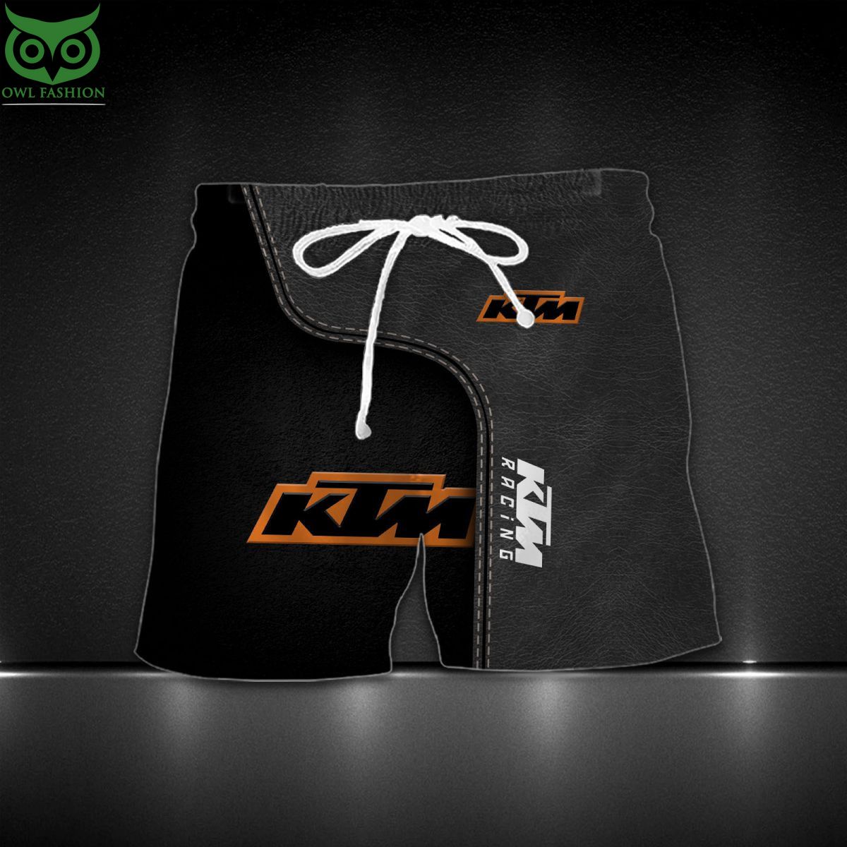 KTM Racing Motorcycle Brand Custom Hawaiian Shirt Short