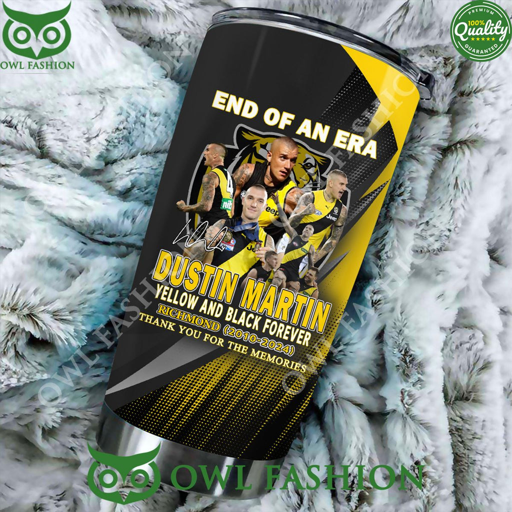 Richmond FC Dustin Martin Yellow Black Forever Tumbler Cup