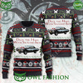 Supernatural Deck The Halls with Salt and Iron 3D Ugly Sweater