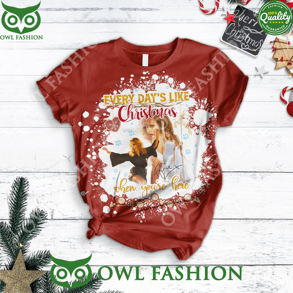 Kylie Minogue Everyday’s Like Christmas When You’re Here Pajamas