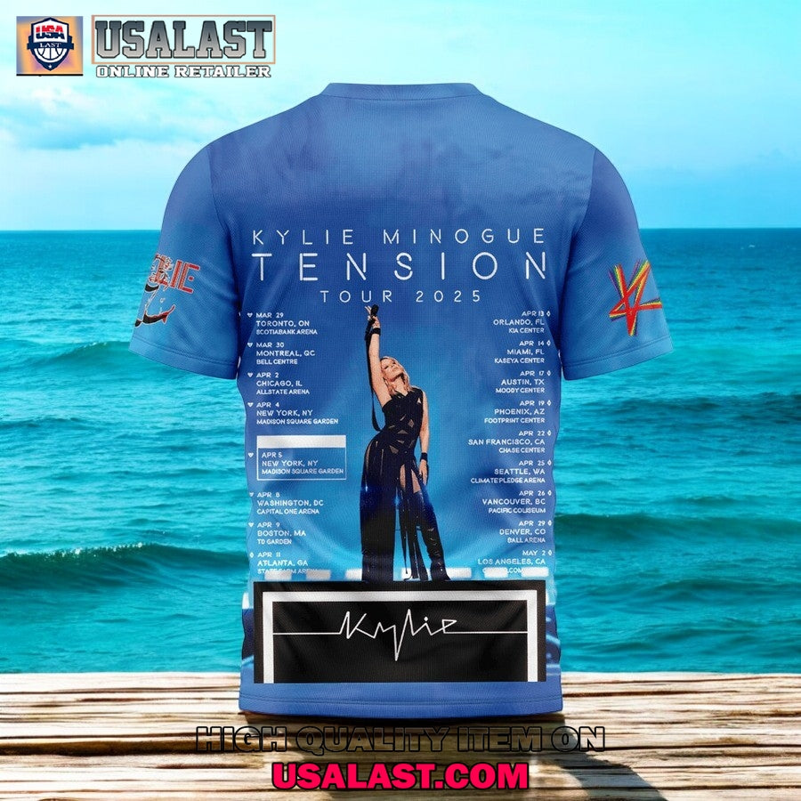 Kylie Minogue Tension Tour 2025 3D Clothing