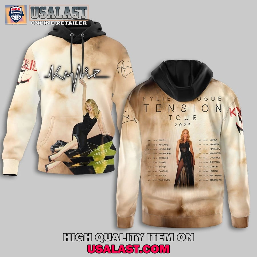 Kylie Minogue Tension Tour 2025 3D Shirt