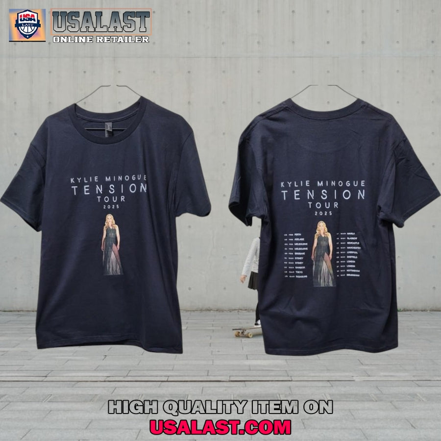 Kylie Minogue Tension Tour 2025 T-Shirt