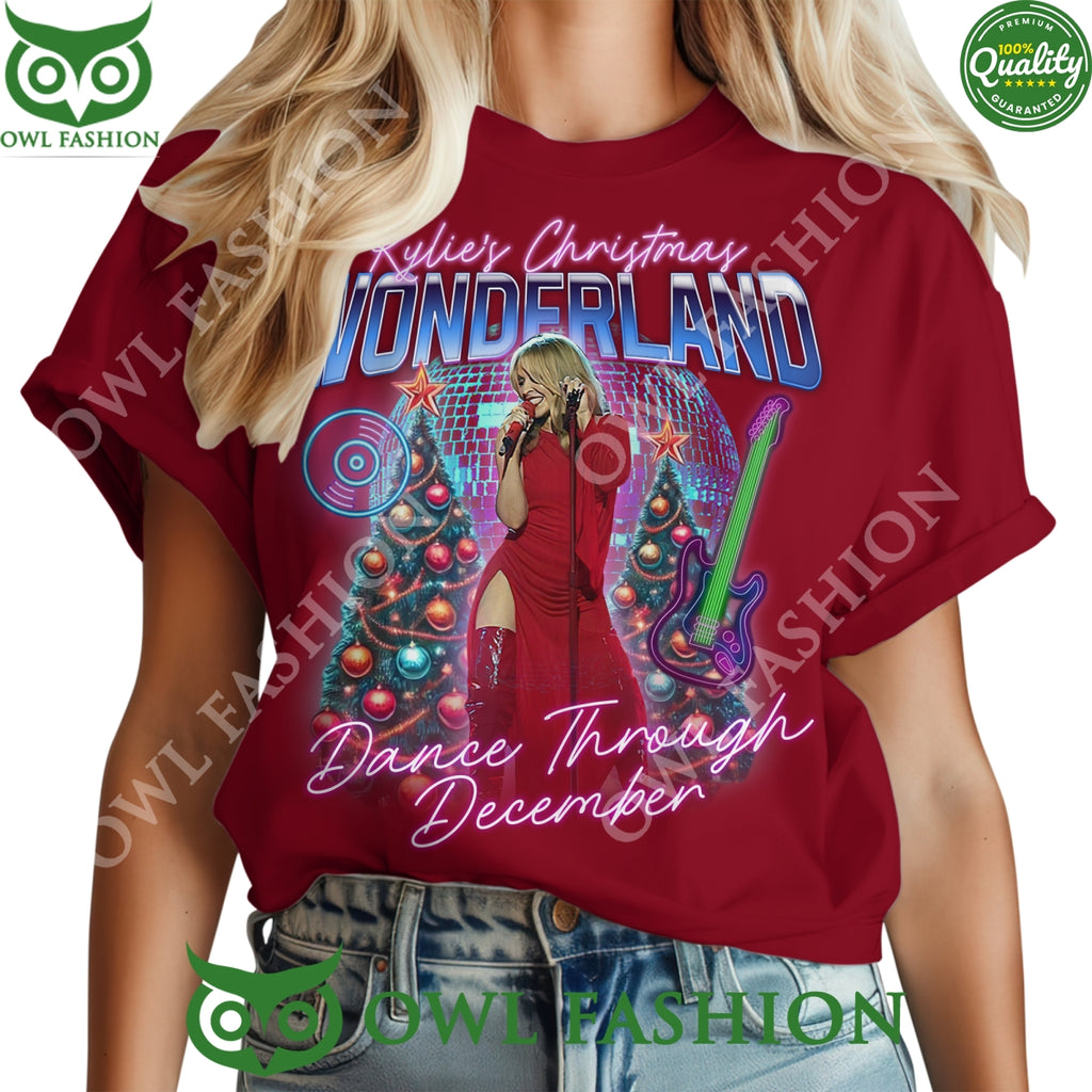 Kylie’s Christmas Wonderland Dance Through December 2D t Shirt