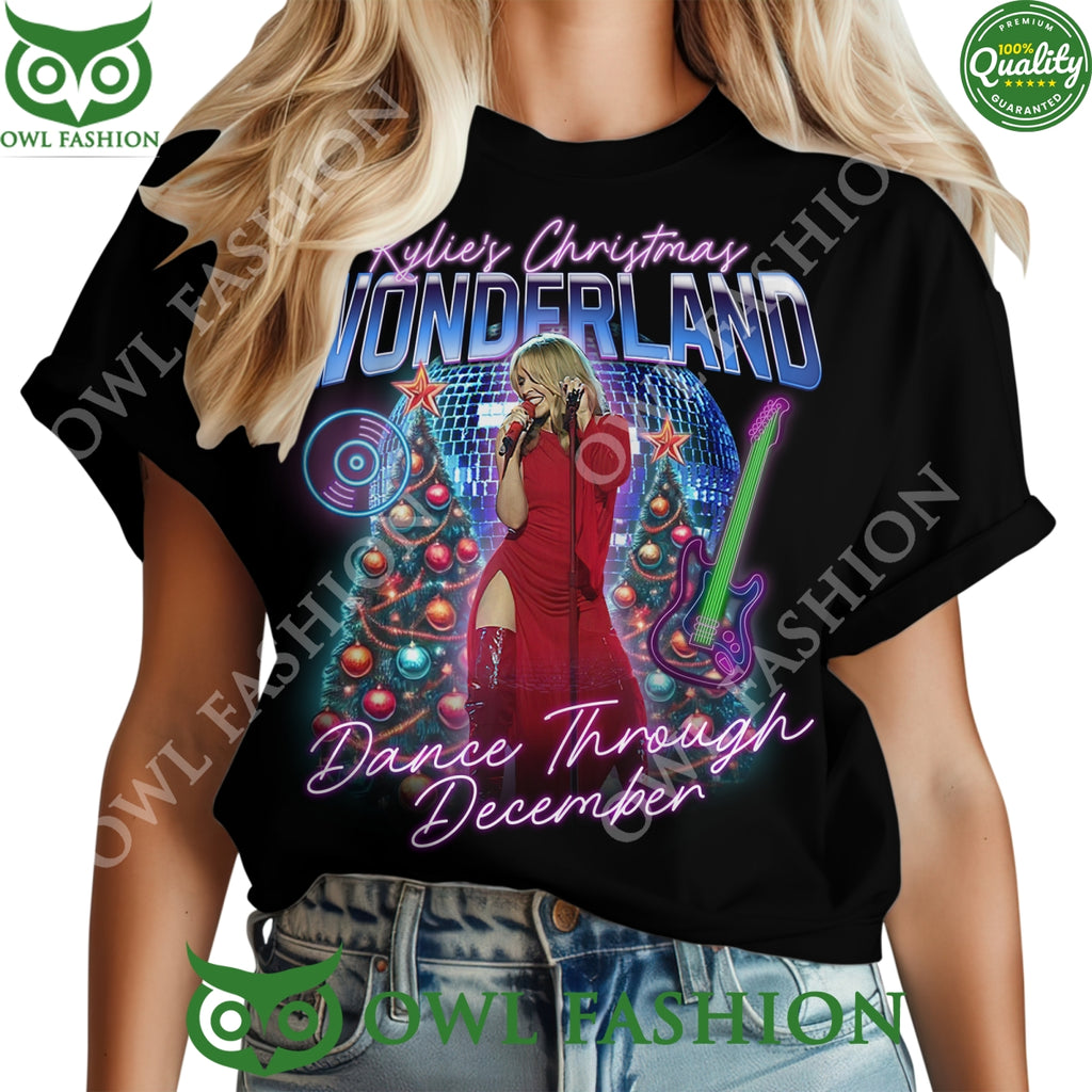 Kylie’s Christmas Wonderland Dance Through December 2D t Shirt