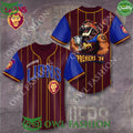 Brisbane Lions Premiers 24 Logo Baseball Jersey Shirt