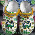 Notre Dame Fighting Irish Logo Mascot Clogs