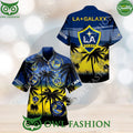 La Galaxy MLS America Football Team Hawaiian Shirt