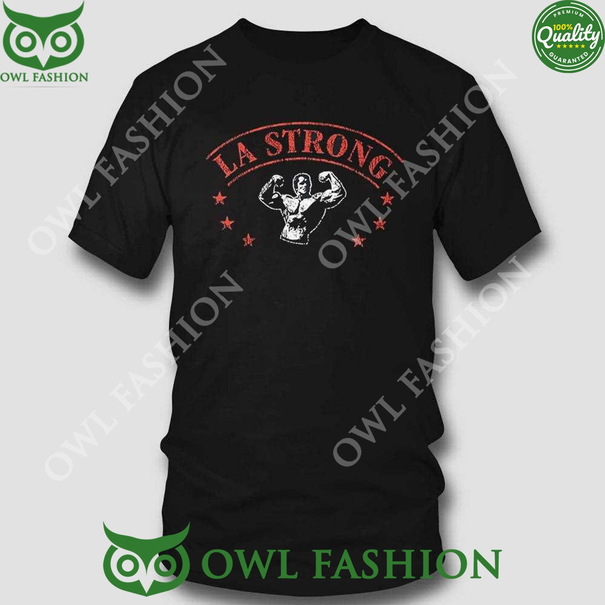 LA Strong Stars Black 2025 Sweatshirt