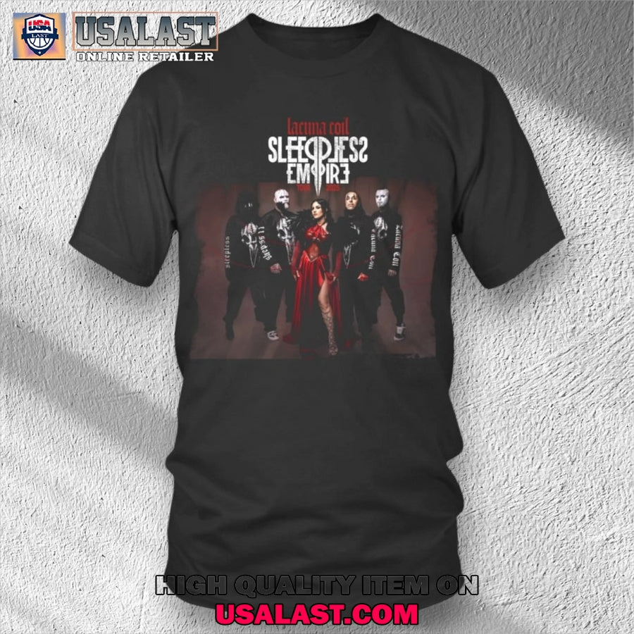 Lacuna Coil Sleepless Empire Tour 2025 T-Shirt