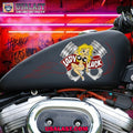 Lady Luck Girl Motorcycle Custom Text Decal